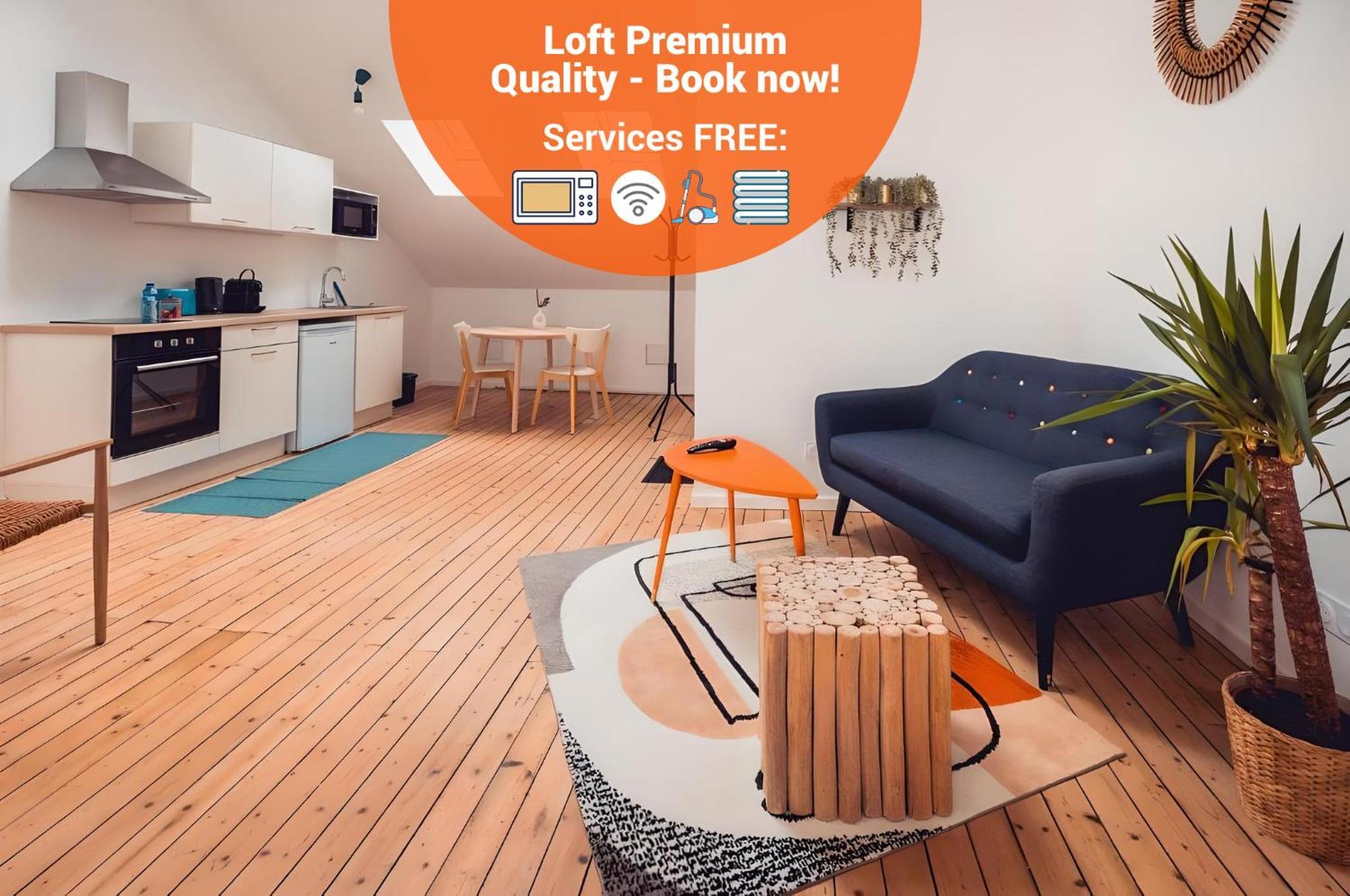 Loft Lumineux Tres Spacieux - Parking Gratuit Châteauroux Εξωτερικό φωτογραφία